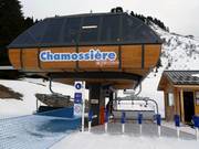 Chamossière Express - 6er Hochgeschwindigkeits-Sesselbahn (kuppelbar)