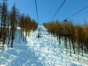 Blainon - 4er Hochgeschwindigkeits-Sesselbahn (kuppelbar)