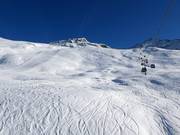 Freeridegelände an der Kirchenkarbahn