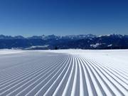 Perfekte Pistenpräparierung auf der Gerlitzen