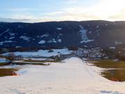 Blick von der Bergstation nach Terenten