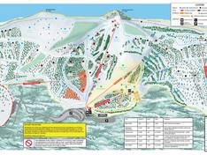 Pistenplan Frost Fire Park