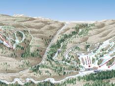 Pistenplan Black River Basin (Snowriver Mountain Resort)