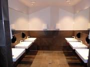 Gepflegte sanitäre Einrichtungen in der Schönebenhütte