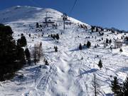 Skiroute "Down Under" am Gaisloch