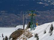 Cheminée - Schlepplift mit T-Bügel/Anker