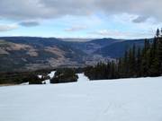 Blick vom Gol Skisenter