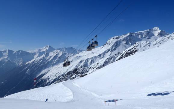 Größter Höhenunterschied in der Ankogelgruppe – Skigebiet Ankogel – Mallnitz