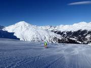 Piste an der Weißspitzbahn