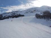 Piste Stade im Skigebiet von Saint Sorlin