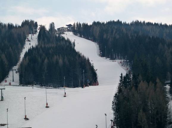 FIS Weltcup Piste Panorama