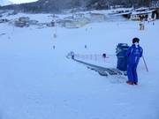 Förderband beim Anfängergebiet Innerwald
