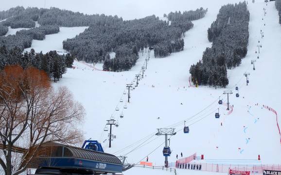 Skifahren bei Jackson