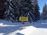 Informationen zur Skiroute Sattel