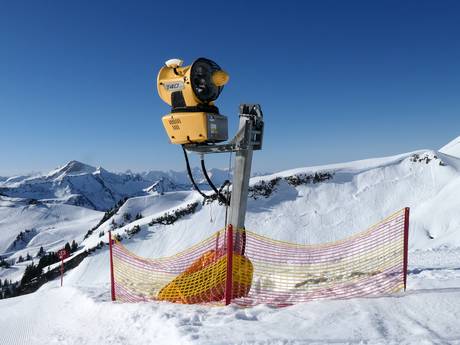 Schneesicherheit Bregenzerwaldgebirge – Schneesicherheit Damüls Mellau