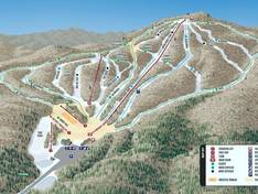 Pistenplan Oak Mountain