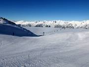 Sehr gute Pistenpräparierung am Glungezer