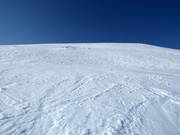 Tiefschneehänge in Björkliden