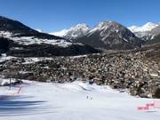 Blick auf Bormio
