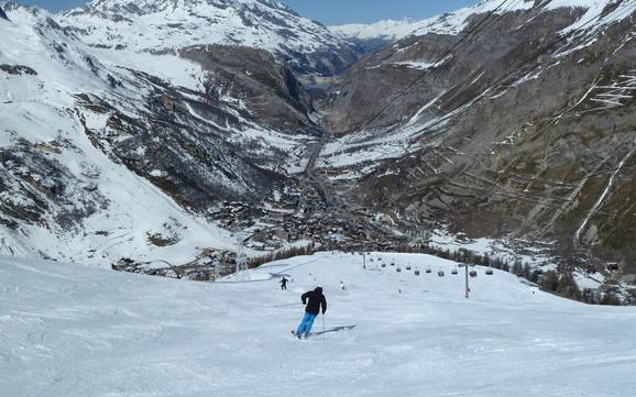 Skifahren in den Grajischen Alpen