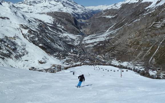 Höchste Talstation in der Tarentaise – Skigebiet Tignes/Val d'Isère