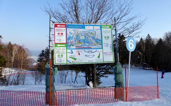 Prince Snow Resorts: Orientierung in Skigebieten – Orientierung Furano