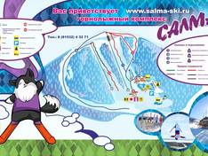 Pistenplan Salma