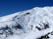 Tiefschneespuren am Speiereck