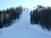 Schwere Abfahrt Holzriese 1