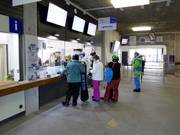 Gepflegte Talstation