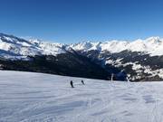 Leichte Abfahrt Almwiese