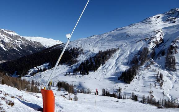 Schneesicherheit Tambogruppe – Schneesicherheit Splügen – Tambo