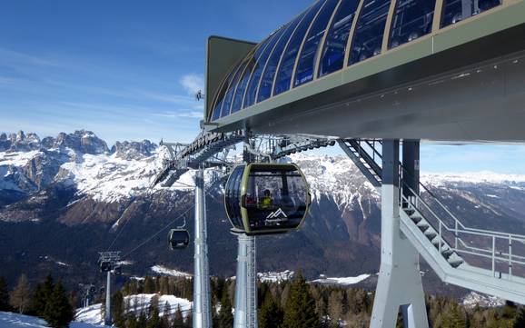 Altopiano della Paganella/Dolomiti di Brenta/Lago di Molveno: beste Skilifte – Lifte/Bahnen Paganella – Andalo
