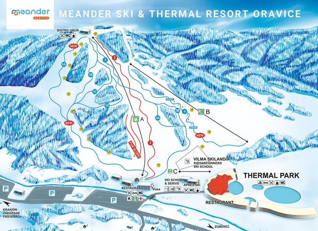 Meander Skipark – Oravice