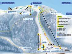 Pistenplan Tobołów – Koninki