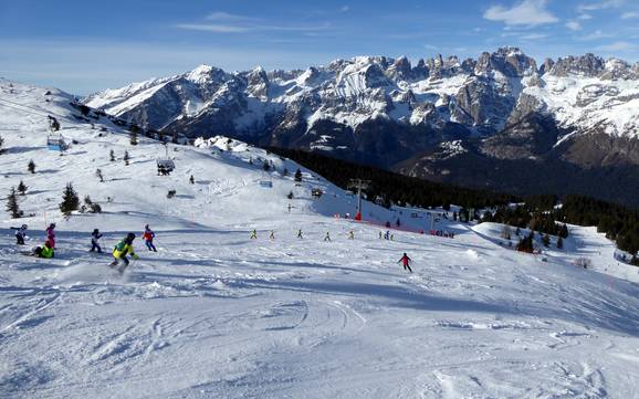 Höchstes Skigebiet in Altopiano della Paganella/Dolomiti di Brenta/Lago di Molveno – Skigebiet Paganella – Andalo