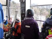 Freundliche Begleitung im Furano Ropeway