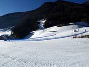 Übungsgelände im Tal an den Förderbändern