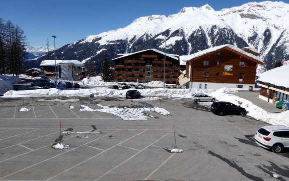 Goms: Anfahrt in Skigebiete und Parken an Skigebieten – Anfahrt, Parken Bellwald