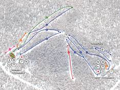 Pistenplan SOK – Krasnaya Glinka