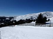 Blick von der Piste Kamelbuckel Richtung Hohen Zinken