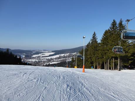Adlergebirge (Orlické hory/Góry Orlickie): Testberichte von Skigebieten – Testbericht Deštné