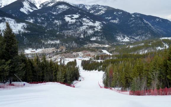 Größtes Skigebiet in den Purcell Mountains – Skigebiet Panorama