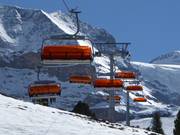 Eigernordwand (Arvengarten-Eigergletscher) - 6er Hochgeschwindigkeits-Sesselbahn (kuppelbar) mit Abdeckhauben