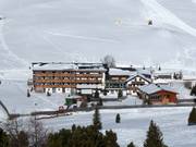 Wellnesshotel Jochgrimm mitten im Skigebiet