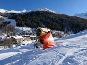 Beschneiungsanlage in Pfelders