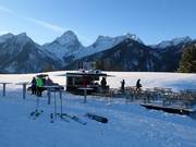 Kiosk an der Talabfahrt