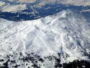 Blick auf Lenzerheide West (Lavoz)