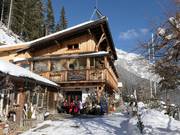 Dachsteinhaus am Skiweg nach Ramsau