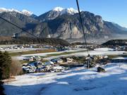 Wenige Ferienwohnungen an der Talstation